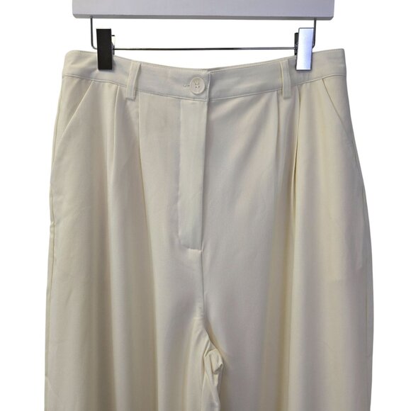 NWT WeWoreWhat High Rise Pleated Wide Leg Pants Size 14 - Picture 4 of 8